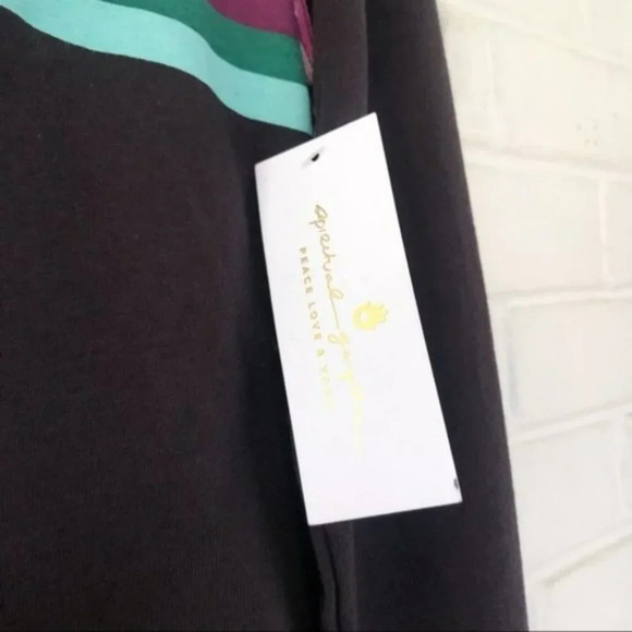 Spiritual Gangster Fiona Long Sleeve Rainbow Crew - Picture 7 of 10